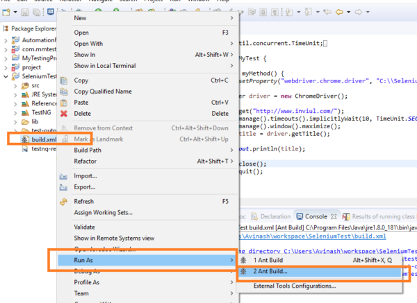 XSLT Reporting In Selenium Automation Framework With TestNG | Inviul