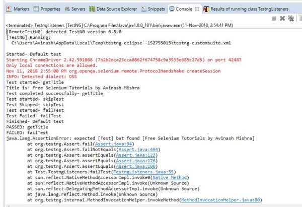 How To Implement TestNG Listener Using ITestListener In Selenium? | Inviul