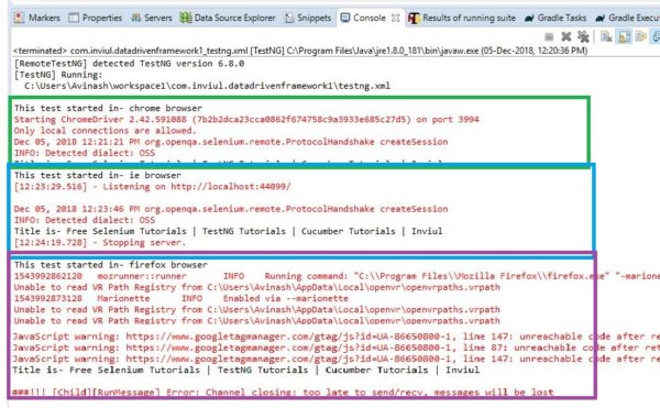 Cross Browser Testing Using TestNG And Selenium WebDriver | Inviul